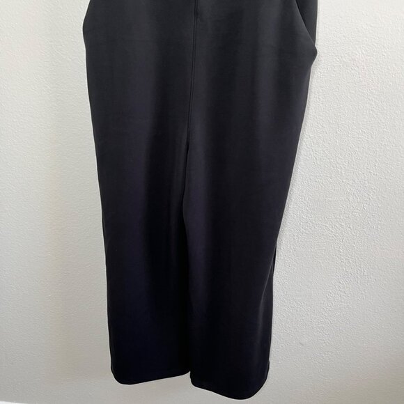 Spanx Womens Air Essentials Black Halter Jumpsuit Plus Size 1X - Picture 3 of 13